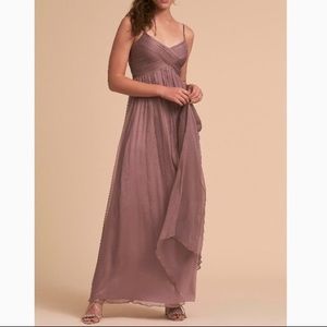 BHLDN Brigitte Dress - Violet Grey, X Small